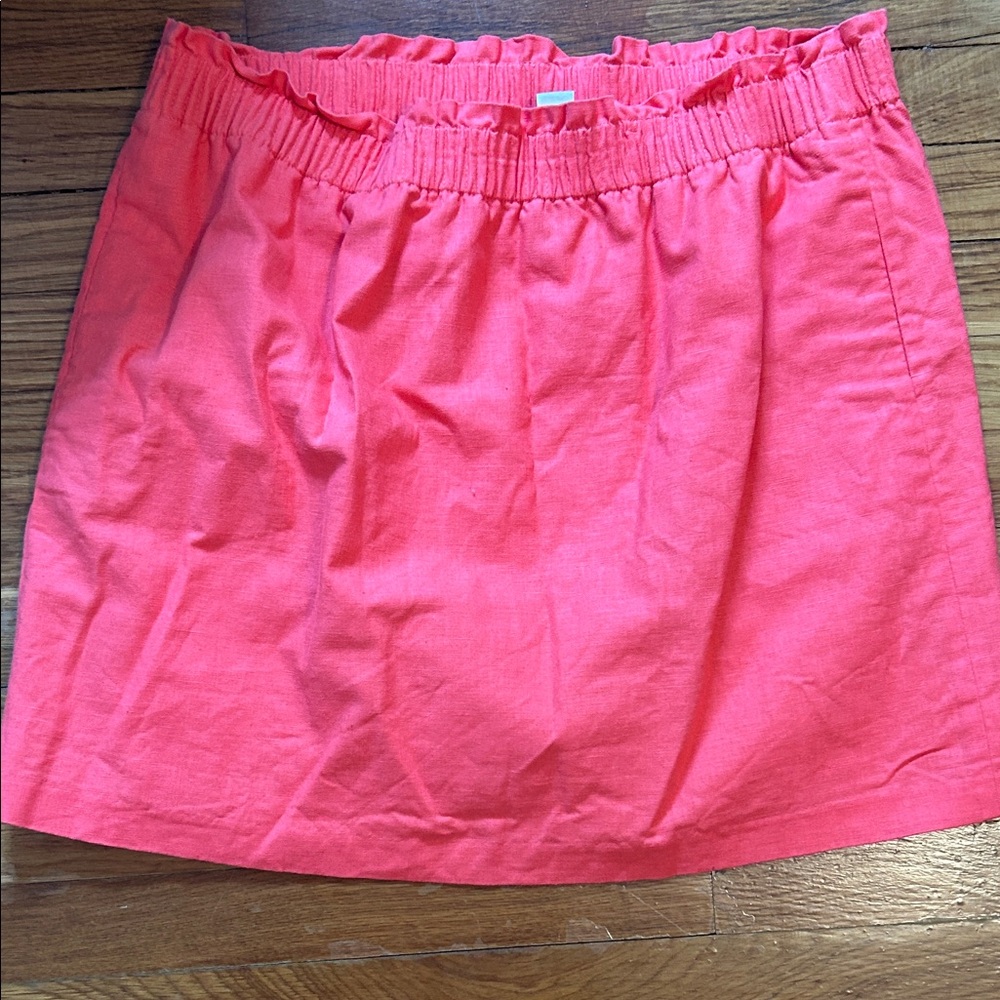 J. Crew Vibrant Pink Mini Skirt